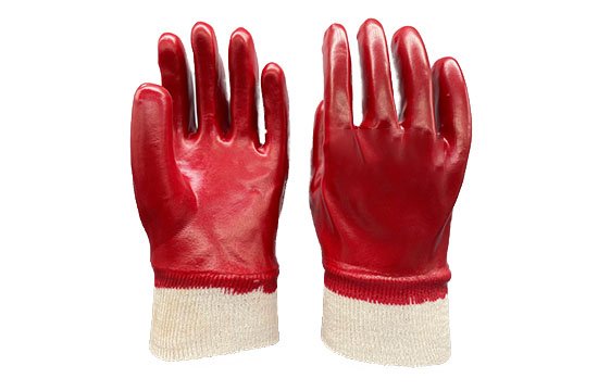 PVC Rib Cuff Oil Resistant Gloves-638